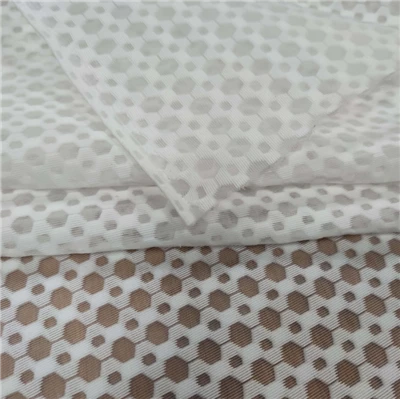 3D Air Strat Jacquard Mesh tricotat Hexagonal Sandwich Mesh Mesh Scaun Pantofi Tesatura din plasa