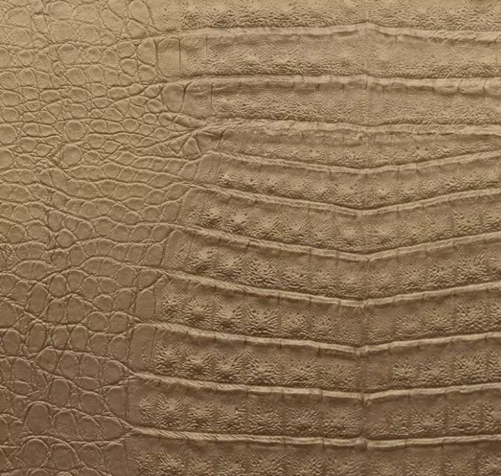 Top Quality PVC Crocodile Faux Leathe