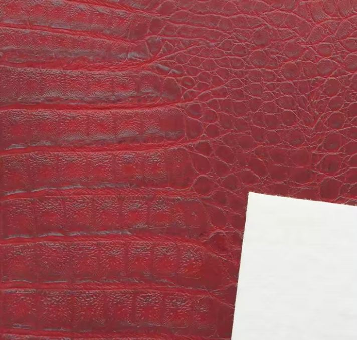 Top Quality PVC Crocodile Faux Leathe